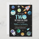 Recherche de du soleil et de lune invitations Fête de l'espace