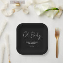 Recherche de baby shower paper assiettes Simple