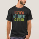 Zoek naar eet vlees tshirts Op planten gebaseerd