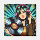Recherche de vinyle magnets Rétro