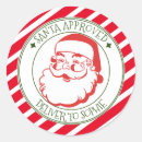 Recherche de approuvé autocollants Santa claus