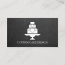 Zoek naar taarten visitekaartjes Taartontwerper