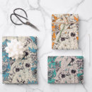 Recherche de motif bleu turquoise papier cadeau Vintage
