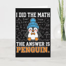 Recherche de pingouin drôle vœux cartes Hiver