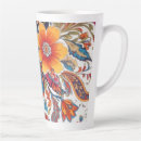 Recherche de paisley tasses Floral