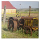 Recherche de tracteur carreaux Vintage