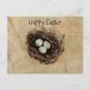 Zoek naar vogeleieren briefkaarten Vintage