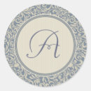 Recherche de damassé cartes invitations Monogramme