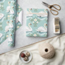 Zoek naar witte vogels cadeaupapier Modern