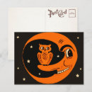 Recherche de hibou halloween cartes postales Bizarre