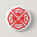 Recherche de pompiers badges Rouge