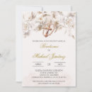 Recherche de blanc baptême invitations Élégante
