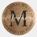 Recherche de bronze monogram autocollants Monogramme