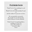 Zoek naar god vader posters Gebed