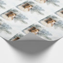 Recherche de sheltie papier cadeau Noël
