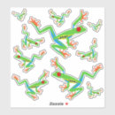 Zoek naar rode ogen stickers Natuur