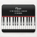 Recherche de musique tapis souris Noir et blanc