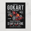 Zoek naar gokart briefkaarten Racen