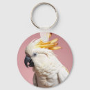 Recherche de perroquet drôle porteclés Cockatoo