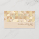 Zoek naar neutrale visitekaartjes Geometrisch