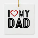 Recherche de coeur simple ornements Papa