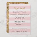 Recherche de cils invitations Girly