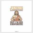 Zoek naar grappige jesus stickers Christelijk