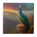 Recherche de paon vert carreaux Turquoise