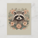 Recherche de raccoon cartes postales Floral