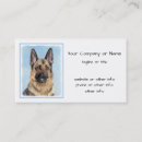 Recherche de chiot de berger allemand cartes visite Dog