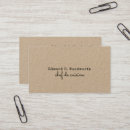 Recherche de chef exécutif cartes visite Approvisionnement