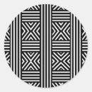 Zoek naar witte lijnen stickers Abstract