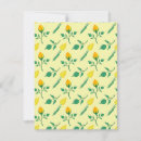 Recherche de motif tulipe cartes postales Jaune