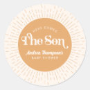 Recherche de baby boy shower autocollants Mignon