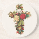 Recherche de croix rouge dessous de verres Floral