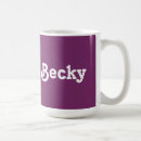 Recherche de becky tasses Nom