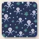 Recherche de poulpe dessous de verres Mer