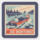 Recherche de bateau vintage autocollants Lac