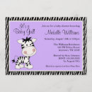 Recherche de pourpres baby shower invitations Lunatique