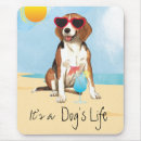 Recherche de mousepad beagle tapis souris Vacances