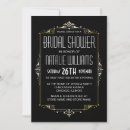 Recherche de art bridal shower invitations Années 1920