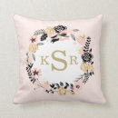 Recherche de pêche et noir coussins Pour enfants