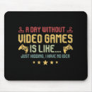 Recherche de joueur jeu vidéo tapis souris Jour
