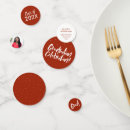 Recherche de graduation confettis Rouge