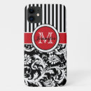 Recherche de damassé rouge iphone coques Élégant