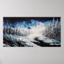 Recherche de scène de neige posters Rivière