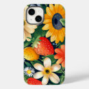 Recherche de motif de fraise iphone coques Floral