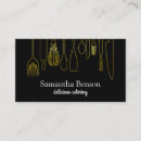 Recherche de ustensiles cartes visite Moderne