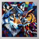 Recherche de illustration hibou posters Faune