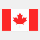 Recherche de canadiens autocollants Drapeau
